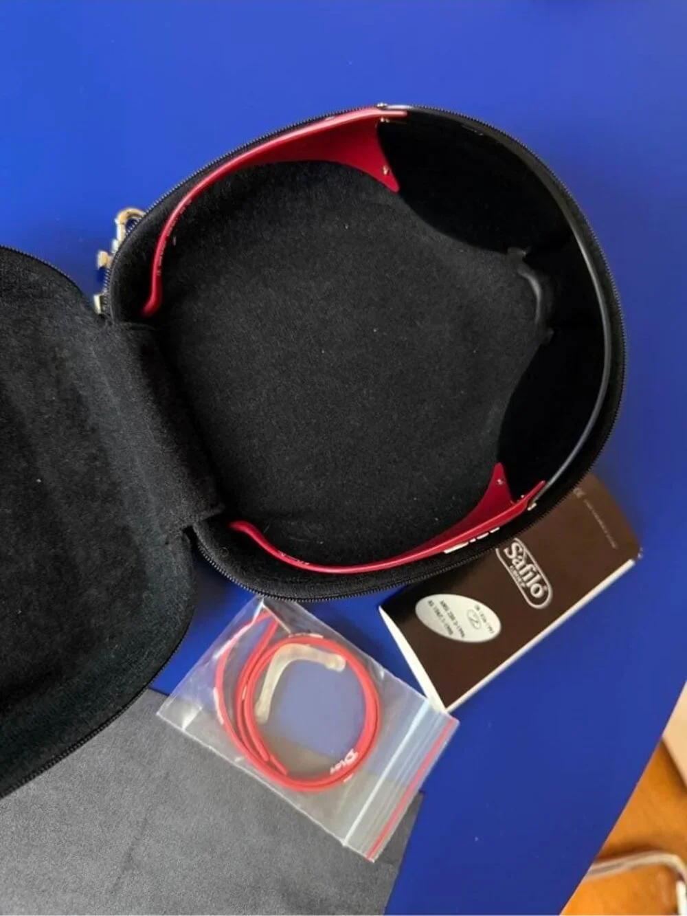 Dior Sunglasses Red Shield Shape Eyewear